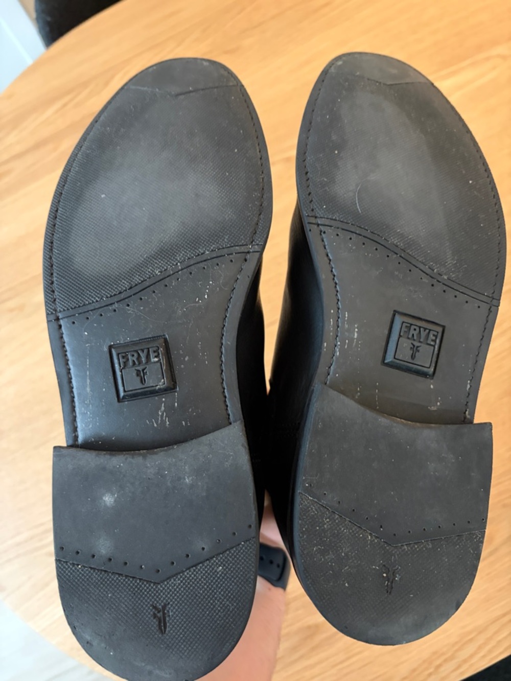 Frye Black Leather Chelsea Boots - Picture 4 of 4